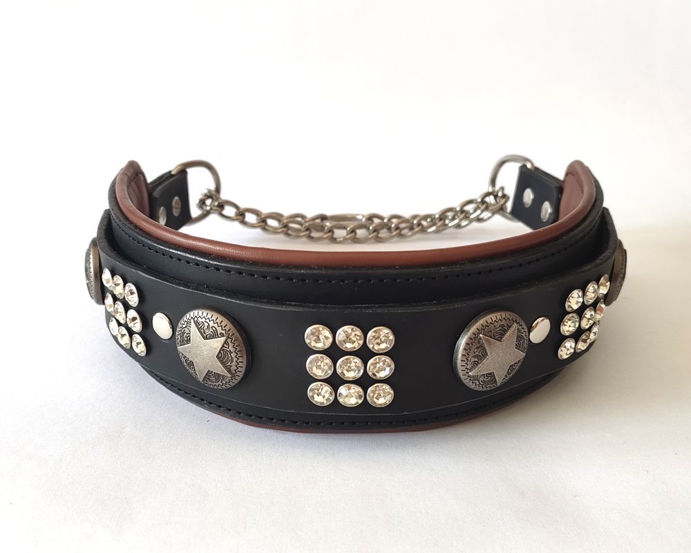 Custom Martingale Leather collar
